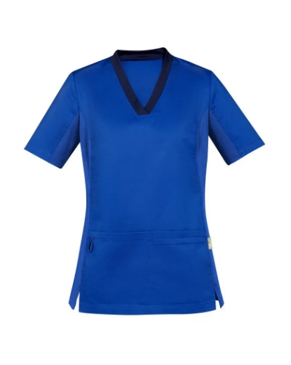 Picture of Biz Care, Riley Womens V-Neck Scrub Top